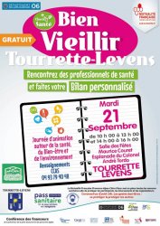 TOURETTE LEVENS : FORUM BIEN VIEILLIR