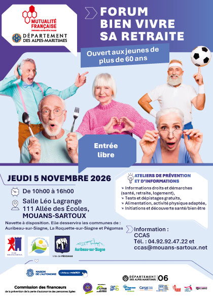 Forum "bien vivre sa retraite "